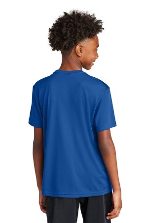Youth Competitor Moisture Wicking Short Sleeve Crewneck T-Shirt – True Royal Blue