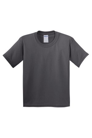 Youth Short Sleeve Crewneck T-Shirt – Charcoal Grey