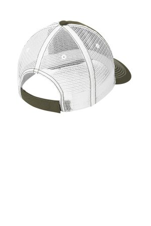 Hats Adjustable Hat – Army Green/White