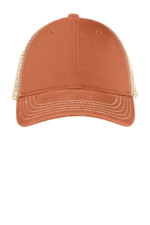 Hats Adjustable Hat – Burnt Orange/Stone