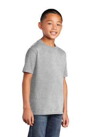 Youth Core Short Sleeve Crewneck T-Shirt – Ash Grey