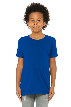 Youth Jersey Short Sleeve Crewneck T-Shirt – True Royal Blue