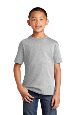 Youth Core Short Sleeve Crewneck T-Shirt – Ash Grey